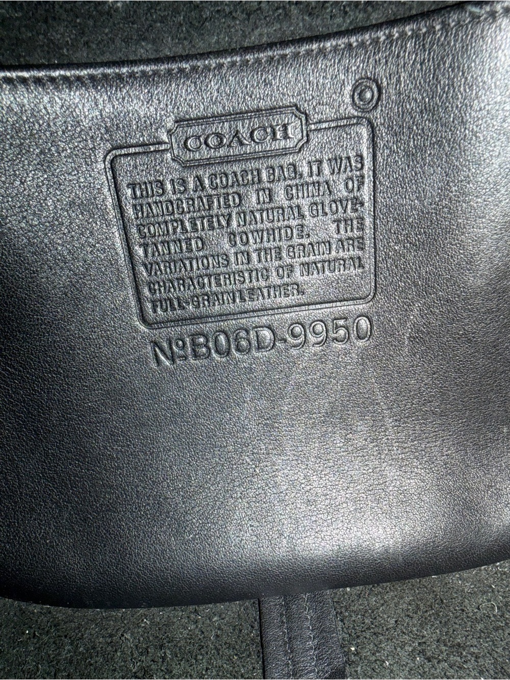 Vintage Coach Janice Legacy Bag Black Nickel Hardware - Gem